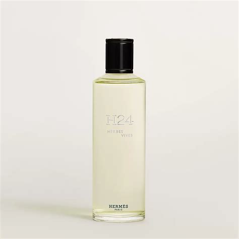 hermes h24 herbes vives eau de parfum|h24 hermes refill.